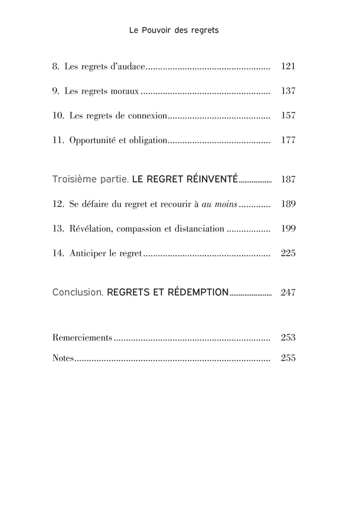 Le pouvoir des regrets - Regarder en arrière nous fait avancer