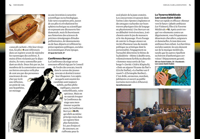 Paris bizarre - Catalogue déraisonné de curiosités et d'étrangetés