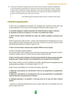 CRPE écrit Français - admissibilité - nouveau concours 2025