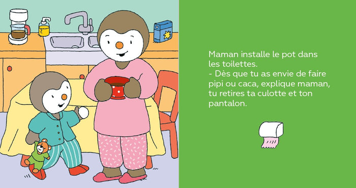 T'choupi ne met plus de couches