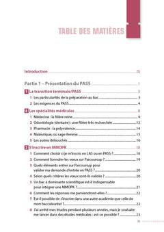 Je réussis mon PASS 2024-2025