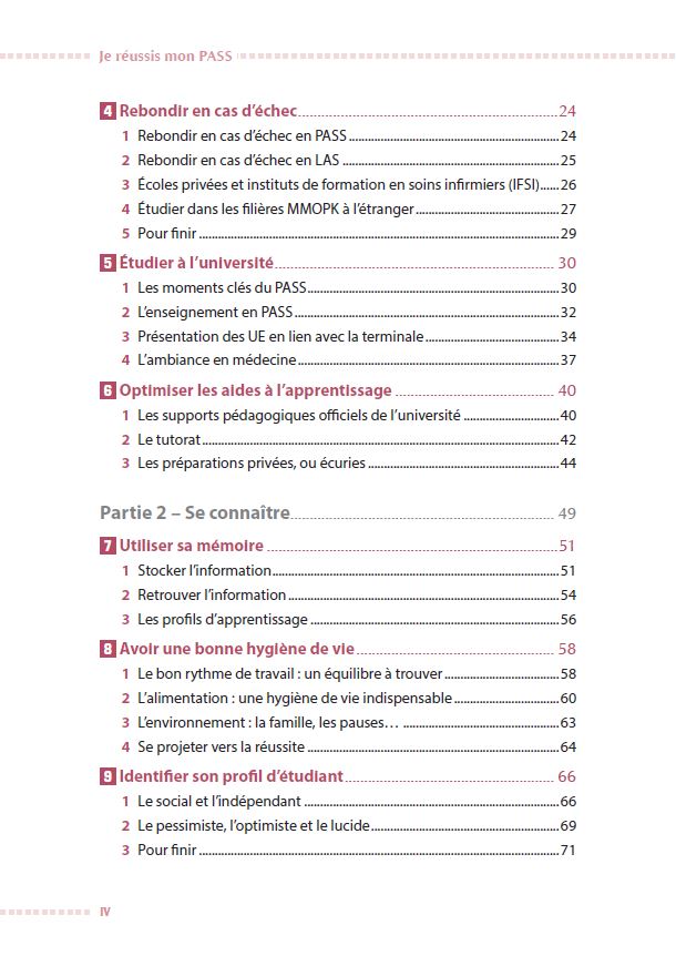 Je réussis mon PASS 2024-2025