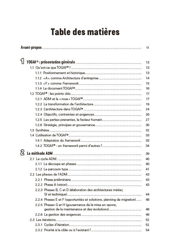 TOGAF, Archimate, UML et BPMN