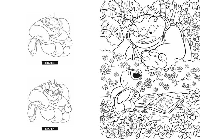 Disney Teens - Atelier de coloriages - Je dessine Stitch