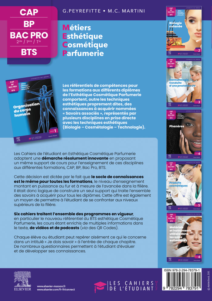 Cahier 1. Organisation du corps humain