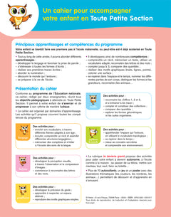 Tout le programme TPS - 2 ans