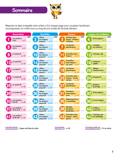 Chouette Maternelle - Activités de maths Grande Section - 5 ans