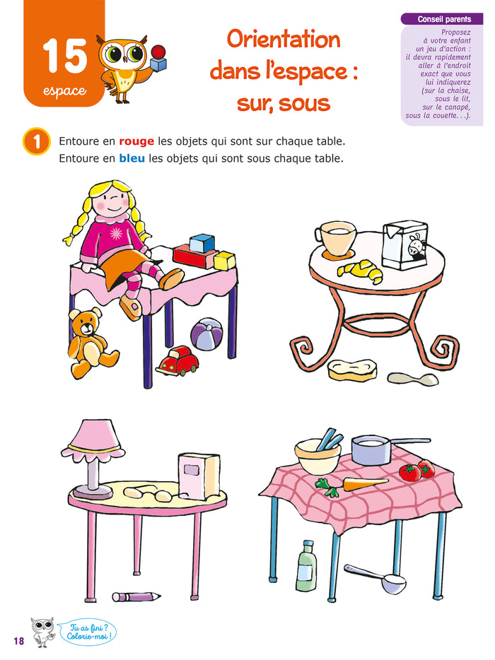 Chouette Maternelle - Activités de maths Grande Section - 5 ans