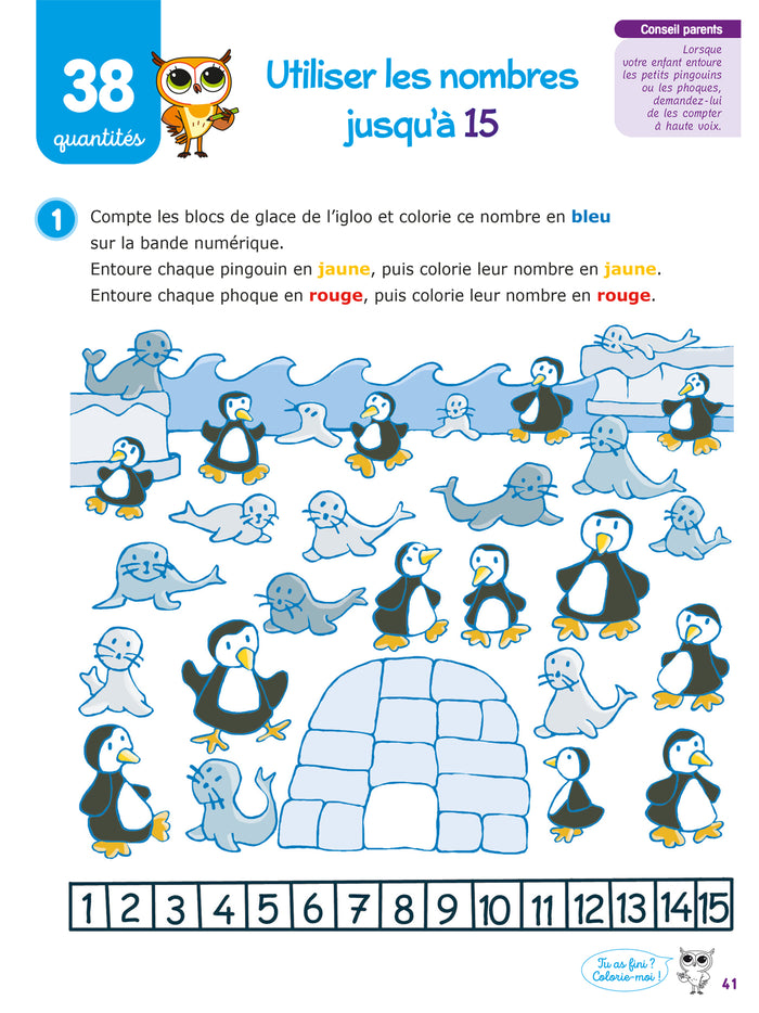 Chouette Maternelle - Activités de maths Grande Section - 5 ans