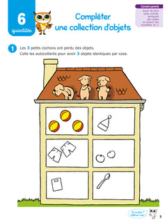 Chouette Maternelle - Activités de maths Moyenne Section - 4 ans