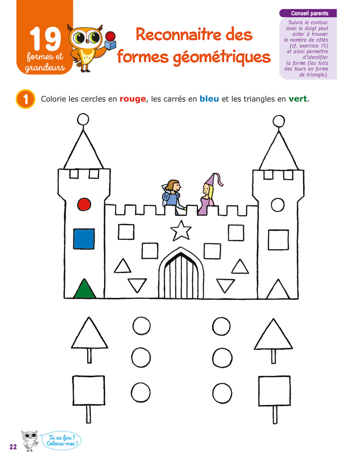Chouette Maternelle - Activités de maths Moyenne Section - 4 ans
