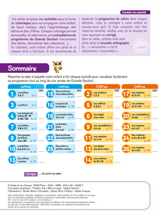 Chouette Maternelle - Activités de coloriage GS - 5 ans