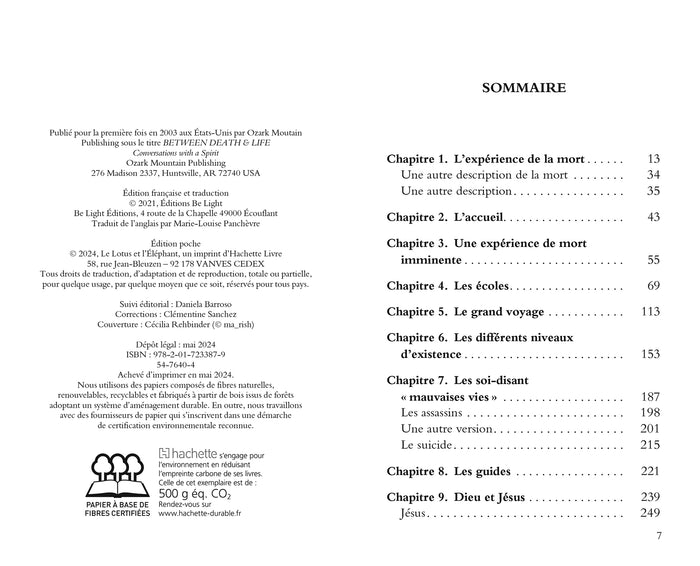 Conversations avec des esprits entre deux vies