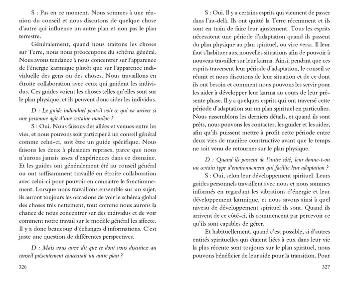 Conversations avec des esprits entre deux vies