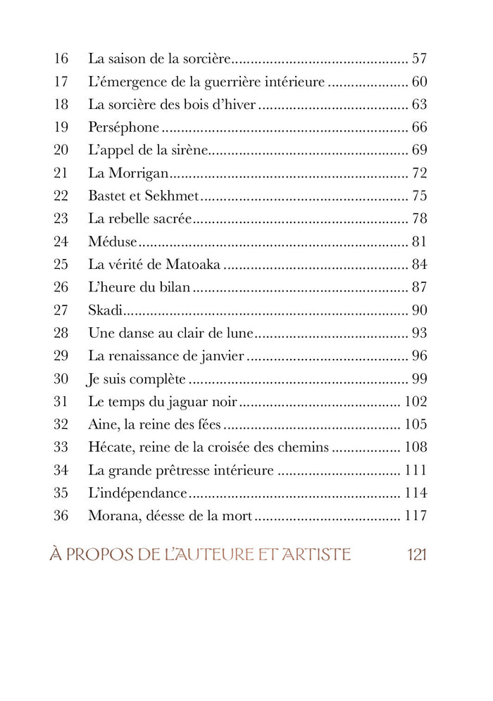 L'oracle de la femme sauvage