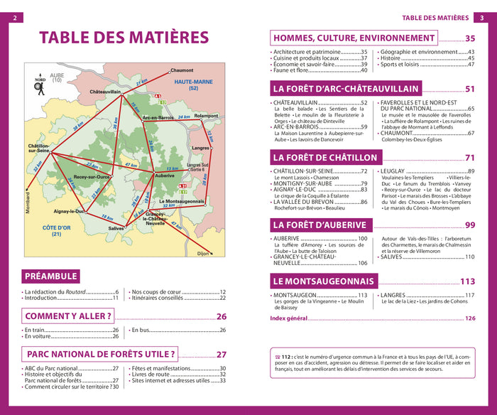 Guide du routard le parc national de forêts