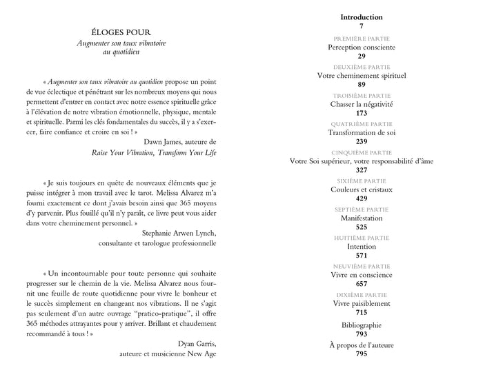 Augmenter son taux vibratoire au quotidien