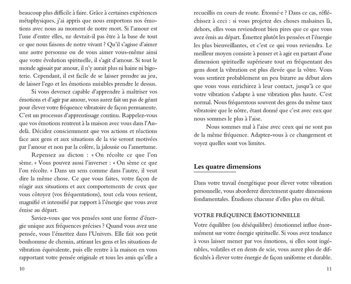 Augmenter son taux vibratoire au quotidien