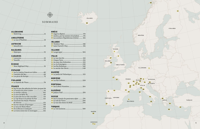 Randonnées en Europe