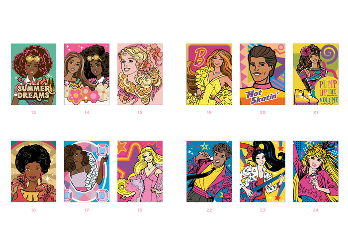 Coloriages mystères - Barbie