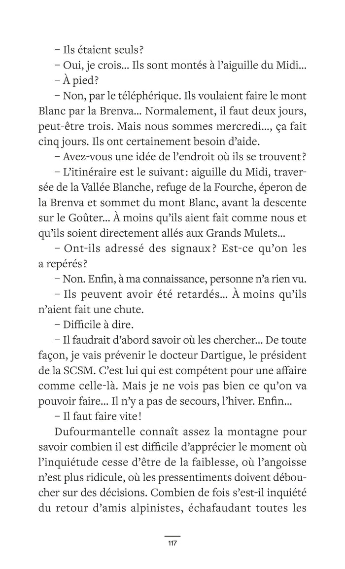 Naufrage au Mont Blanc