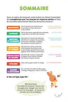 Cahier de vacances 2025 - Les incollables