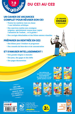 Cahier de vacances 2025 - Les incollables - CE1 au CE2