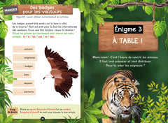 Mes énigmes  Une SAISON AU ZOO CE1