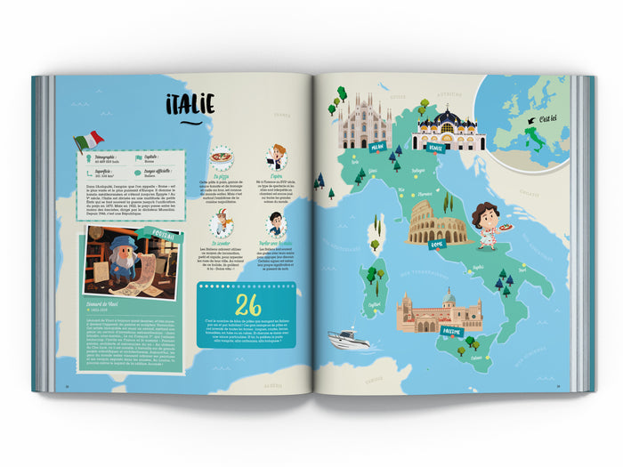 Mon 1er Atlas de l'Europe