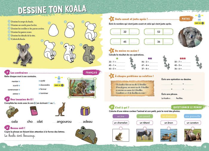 Auzou vacances - Du CP au CE1 2022