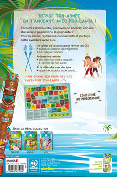 Cahier de vacances 2025 Koh Lanta - Les incollables - CE2 au CM1 - 8/9 ans