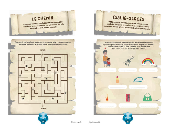 Cahier de vacances Fort Boyard - Les incollables