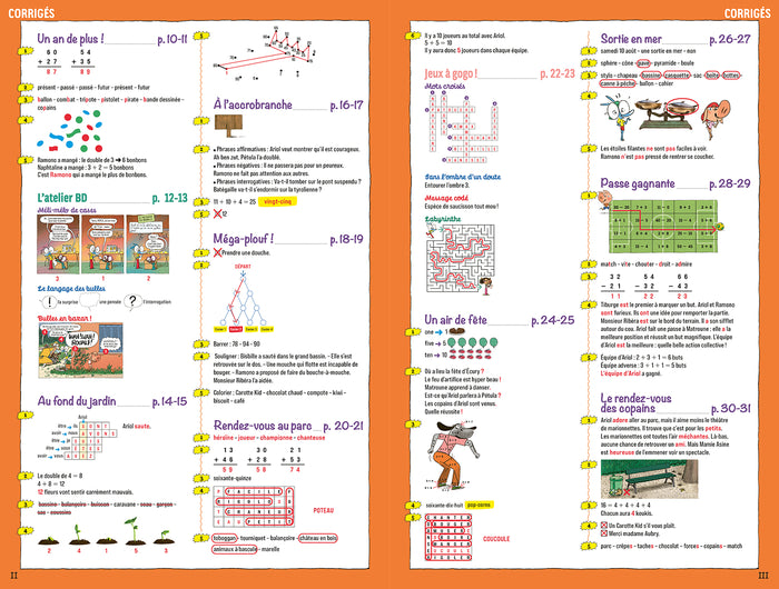Cahier de vacances 2025 Ariol - Les incollables - CP au CE1 - 6/7 ans