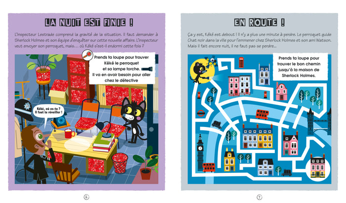 Les Ptits Sherlock : ma toute première enquête ! Mystère au château hanté