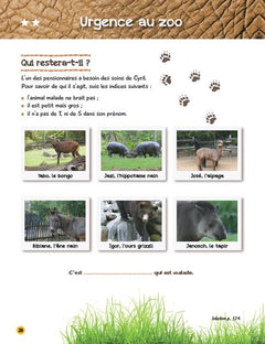 Mon grand livre d'activités une saison au zoo - Cahier de vacances