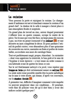 Escape game de poche - Meurtre au manoir