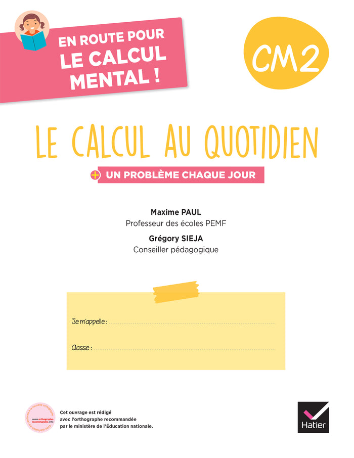 En route pour le calcul mental !