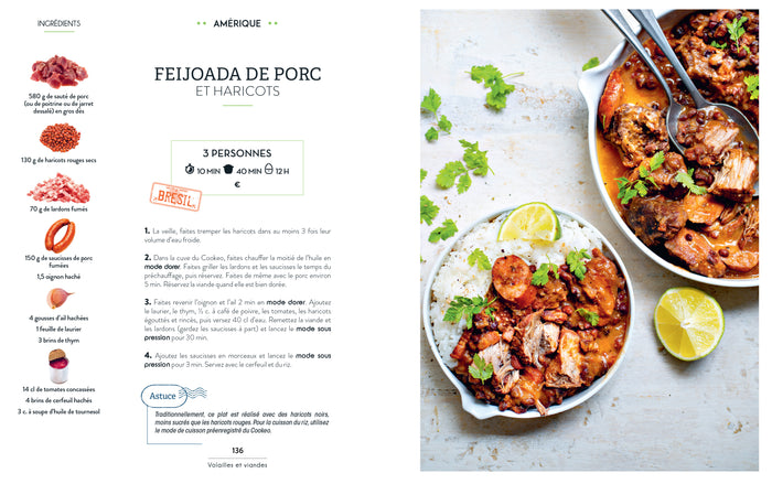 Cuisine du monde avec Cookeo