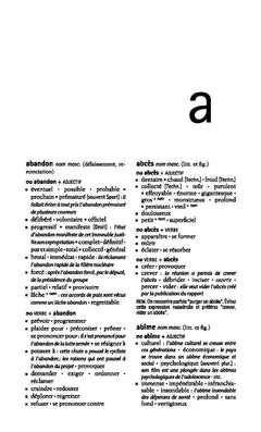 Dictionnaire des collocations