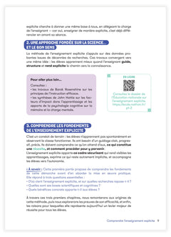 Enseigner au quotidien - Mettre en oeuvre l'enseignement explicite