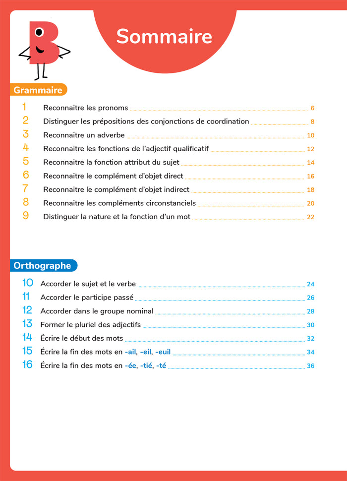 Mon cahier d'entraînement en français CM2 - 10 ans