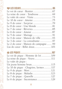 La sibylle de Versailles - Cartomancie traditionnelle française