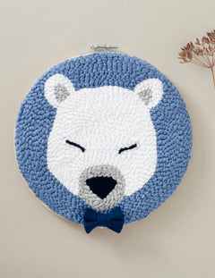 Adorables animaux en punch needle