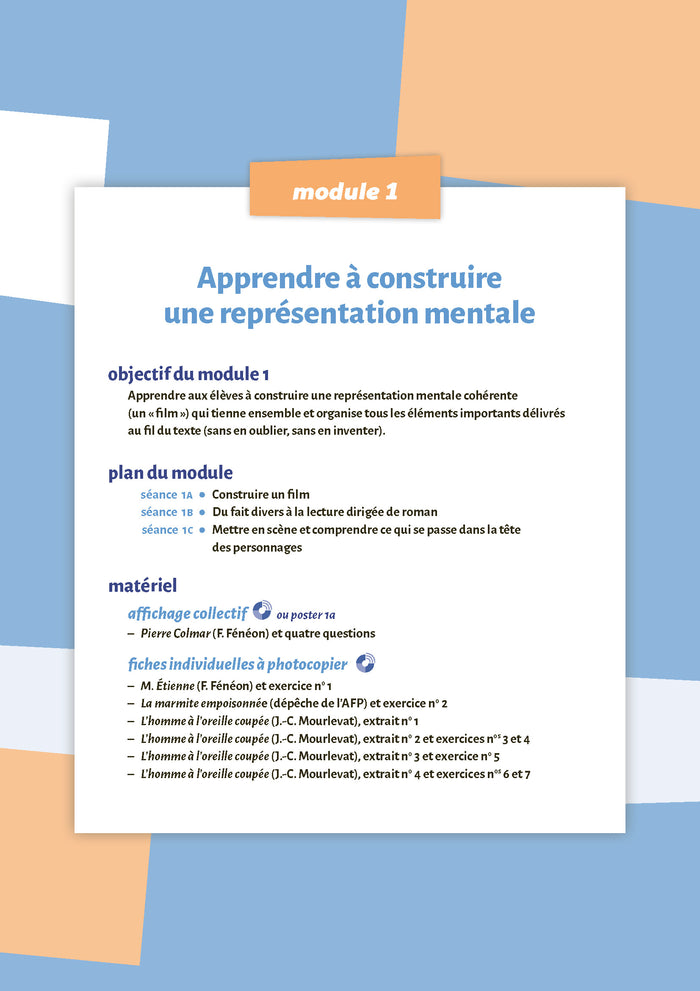 Lector et Lectrix Cycle 3