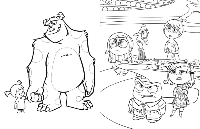 Disney Pixar - 15 minutes par coloriage