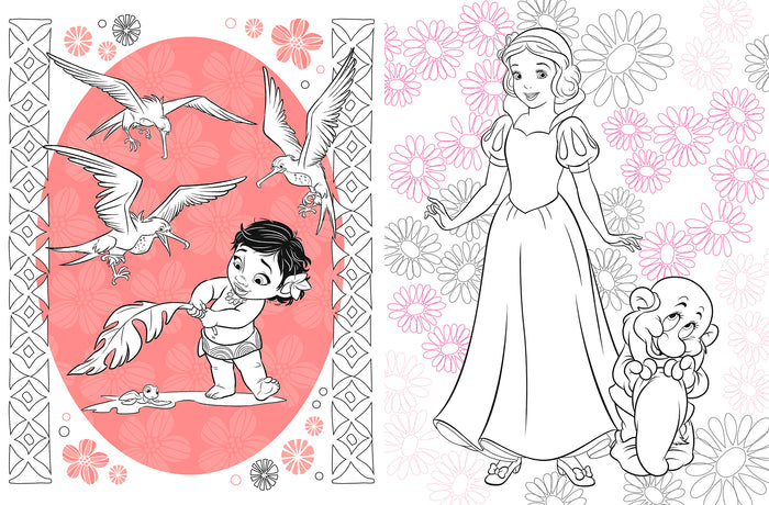 DISNEY PRINCESSES - Coloriages Géants - Je Colorie les Princesses
