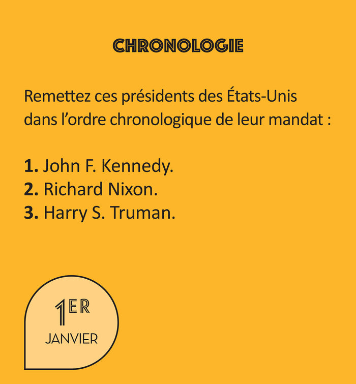 Mini calendrier 365 jours de Culture Générale