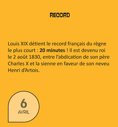 Mini calendrier 365 jours de Culture Générale