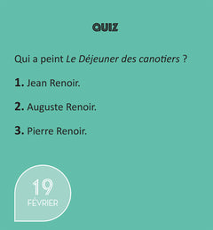 Mini calendrier 365 jours de Culture Générale