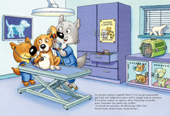 Mini-Loup vétérinaire avec figurine